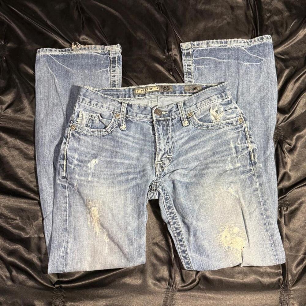 Bke denim low rise bootcut
